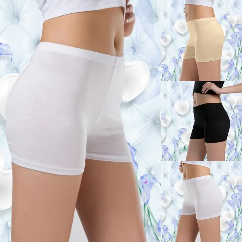 2018 летние женские безопасные короткие штаны эластичные шорты повседневные трусы