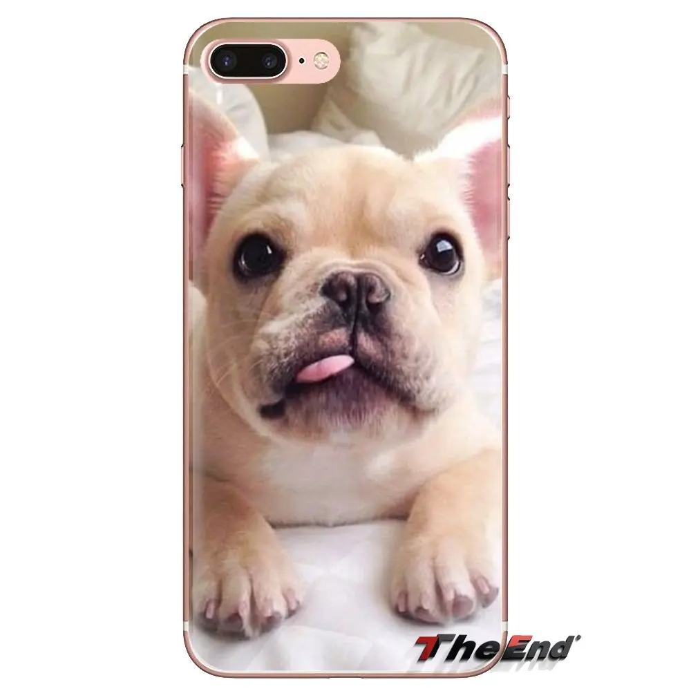 Чехлы для телефонов Французский бульдог I Love My Dog фото Xiaomi Mi3 Samsung A10 A30 A40 A50 A60 A70 Galaxy