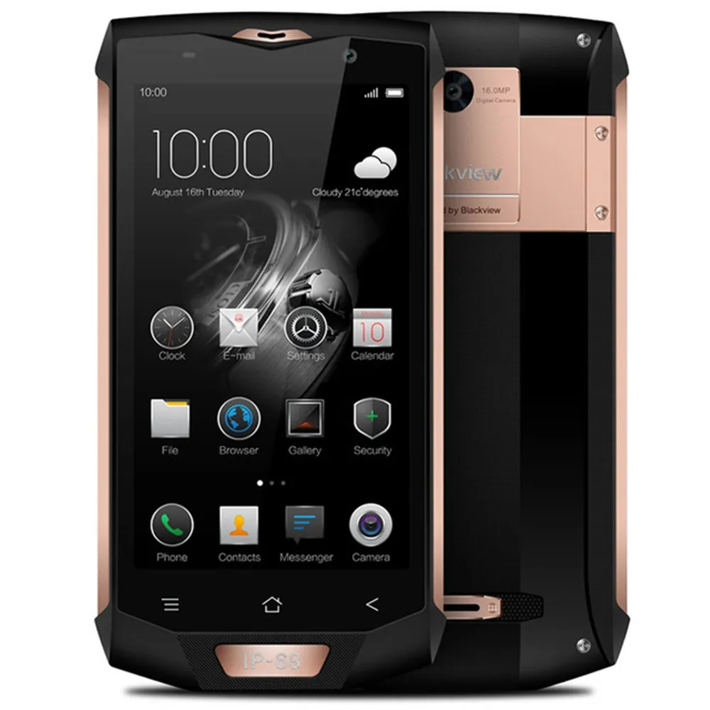 Blackview BV8000 Pro 5 0 &quotтелефон 6 ГБ + 64 Встроенная память 4180 мАч Android 7 MTK Octa Core IP68