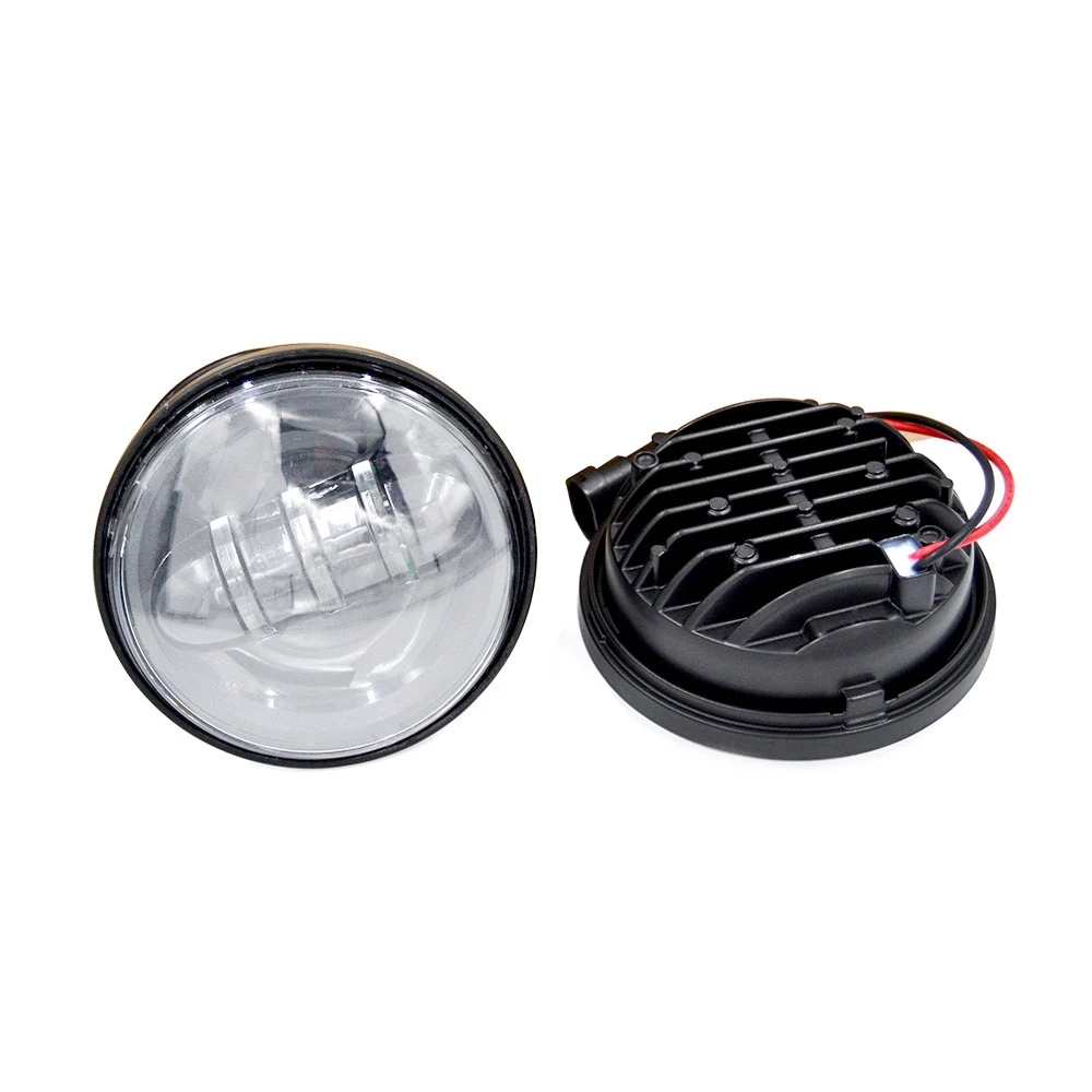 2 шт. 4.5 &quotLED вспомогательный пятно туман прохождения свет лампы для Harley Touring Road