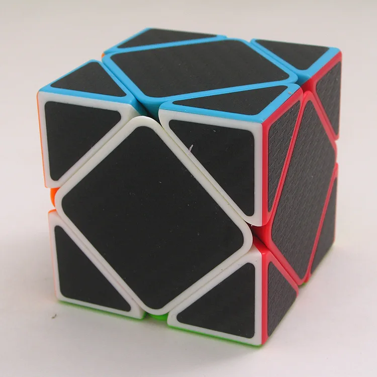 Rubikx куб 2-3-4-5Carbon волокна Стикеры Скорость Magic Cube детские игрушки-головоломки, Детские кубики, подарки для детей, игрушки для молодежи взрослых Instruction3* 3*3 игрушка мальчика