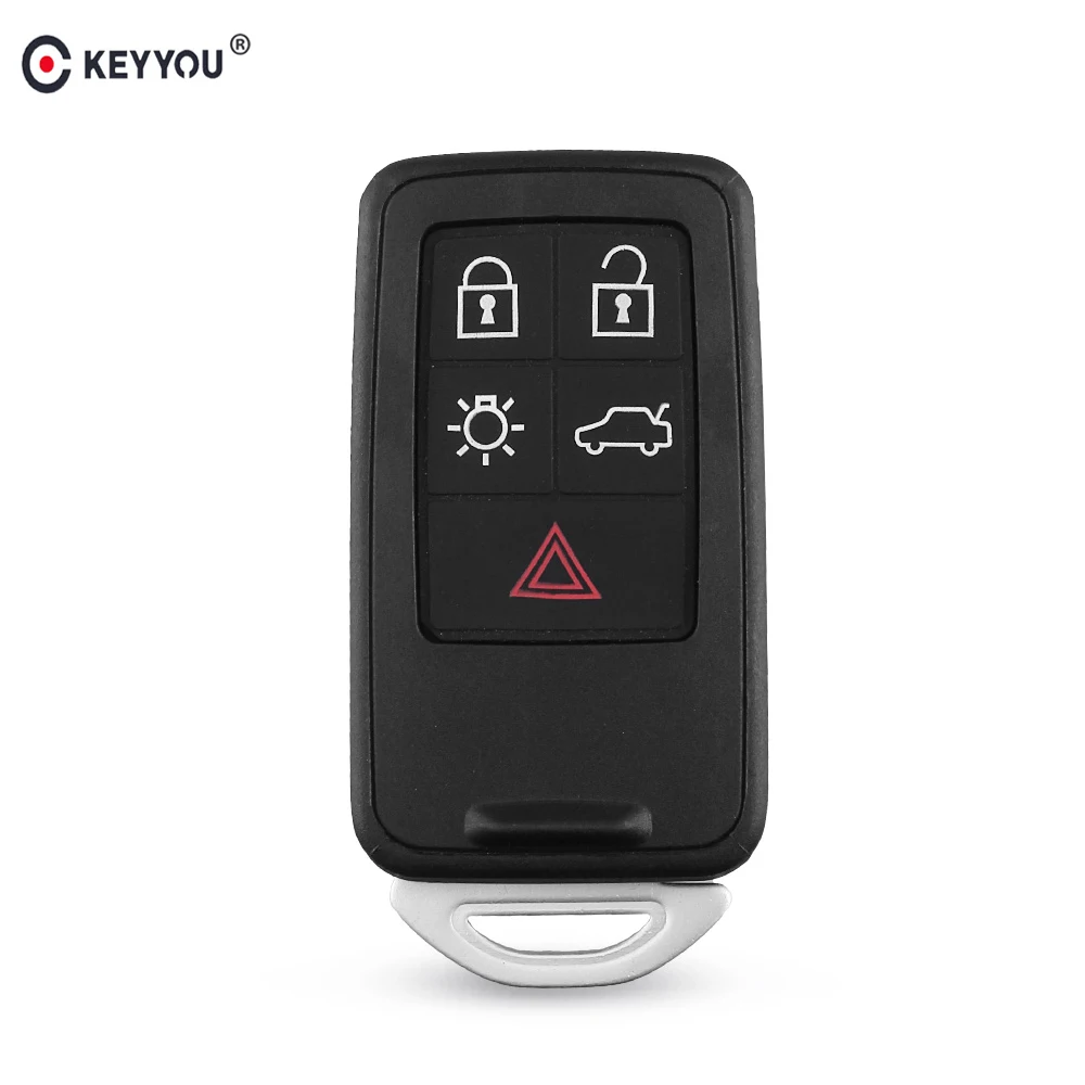 KEYYOU Смарт дистанционные брелки для ключей в виде ракушки Замена Volvo S60L V40 XC60 2013 2014