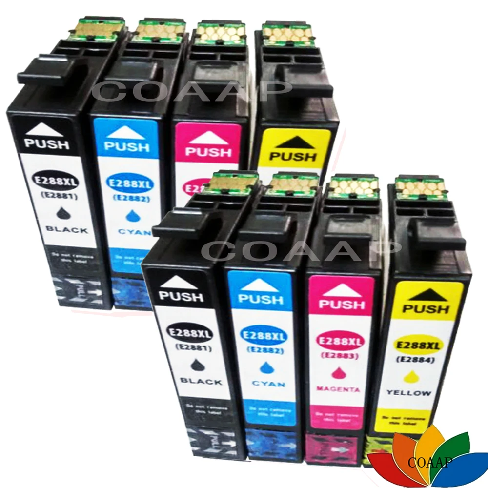 8 шт. картриджи для принтера Epson 288 288XL | Компьютеры и офис
