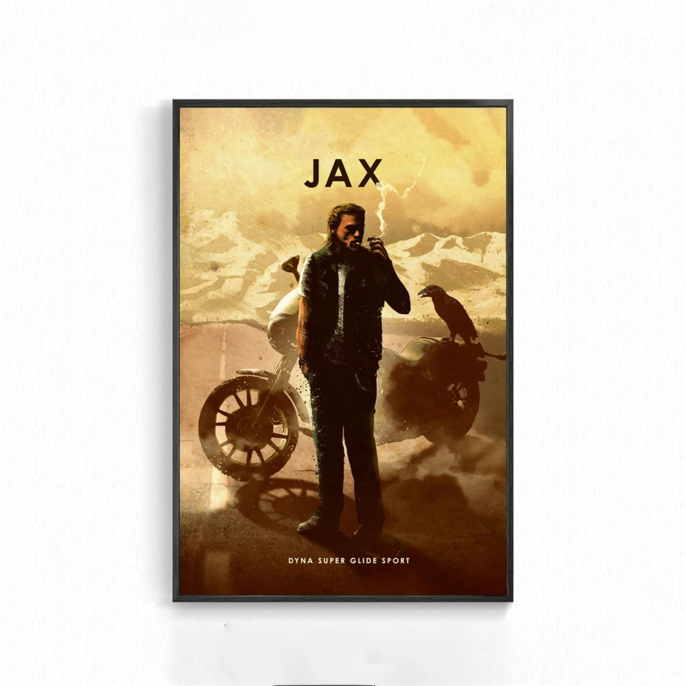 Красный Настенные художественные Ретро картины на холсте James Bond Max Классические Постеры и принты настенные картины для гостиной домашний декор - Цвет: Красный