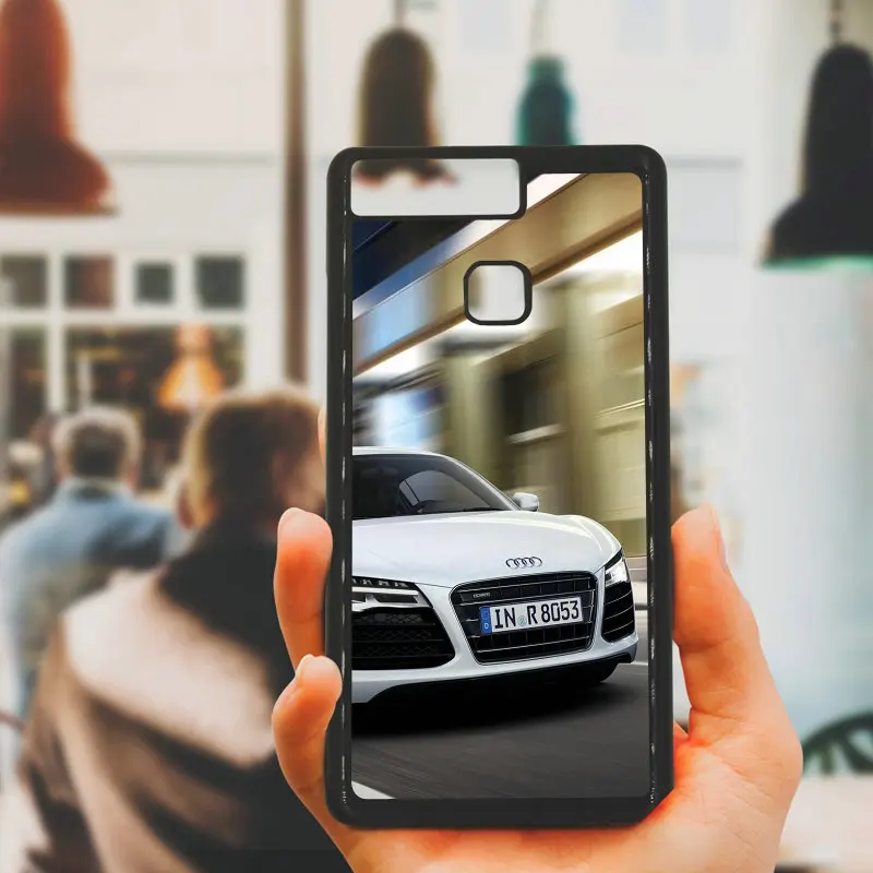 Hot Audi R8 Cool Car Mobile Phone Cases Hard PC Plastic Cover for Huawei P10 P9 Plus P8 Lite P7 Mate 10 9 8 7 Pro Shell | Мобильные
