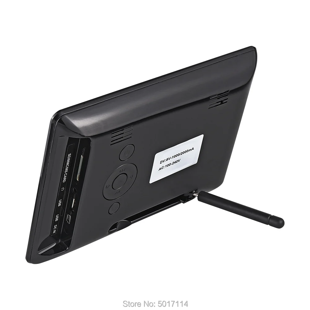 7 дюймовый светодиодный Подсветка HD 800*480 полный Функция цифровая фоторамка электронный альбом Цифровой Фото Музыка Видео