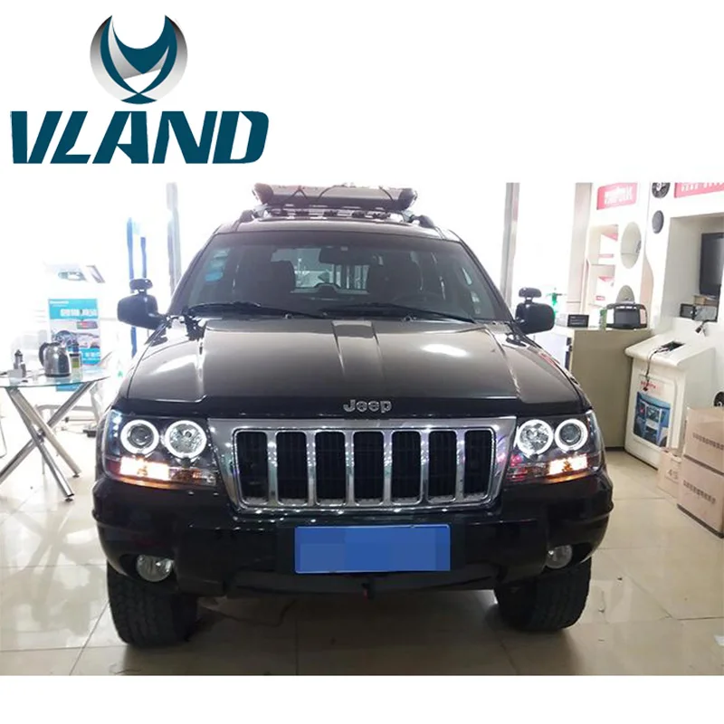 VLAND завод для светодиодных налобных фар Grand Cherokee 1999 2004 Ксеноновые передние фары