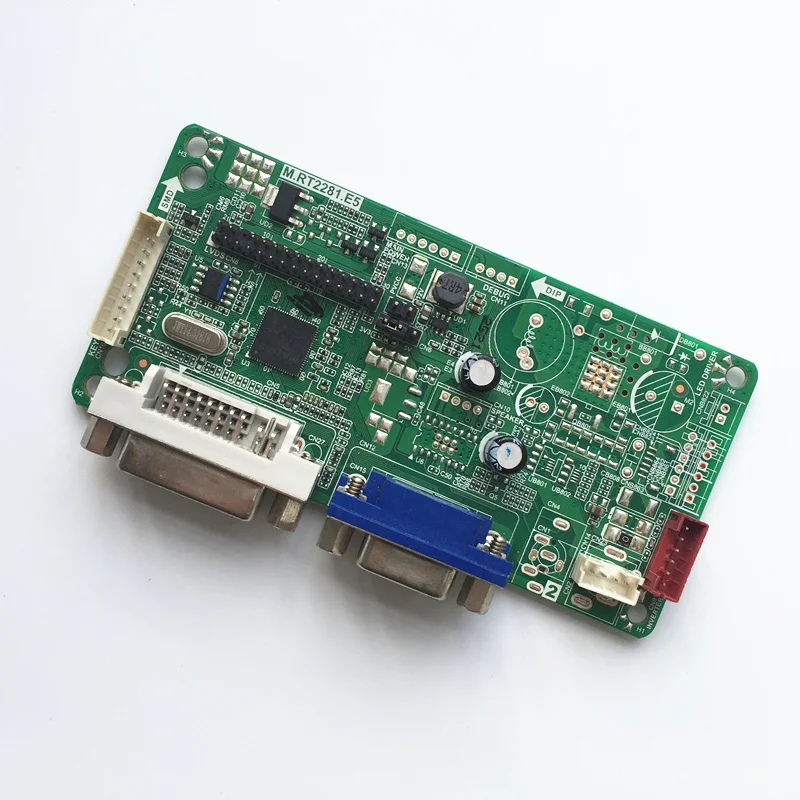 RT2281 DVI VGA плата ЖК-контроллера для 14 1 дюймов 1024x768 CLAA141XD05 CCFL TFT LVDS монитор комплект