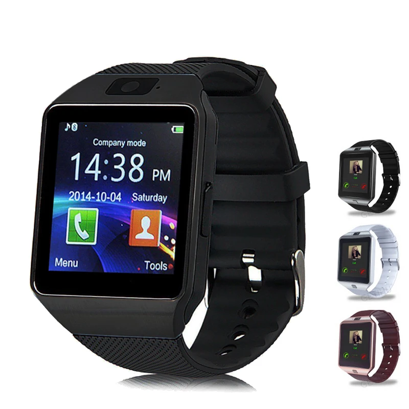 Dz09 Smart Watch Apple Android мобильного телефона Мужская SmartWatch 09 с поддержкой камеры 3G