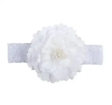 1 шт. 2017 розничная торговля Цветочная Кружевная повязка на голову хризантема