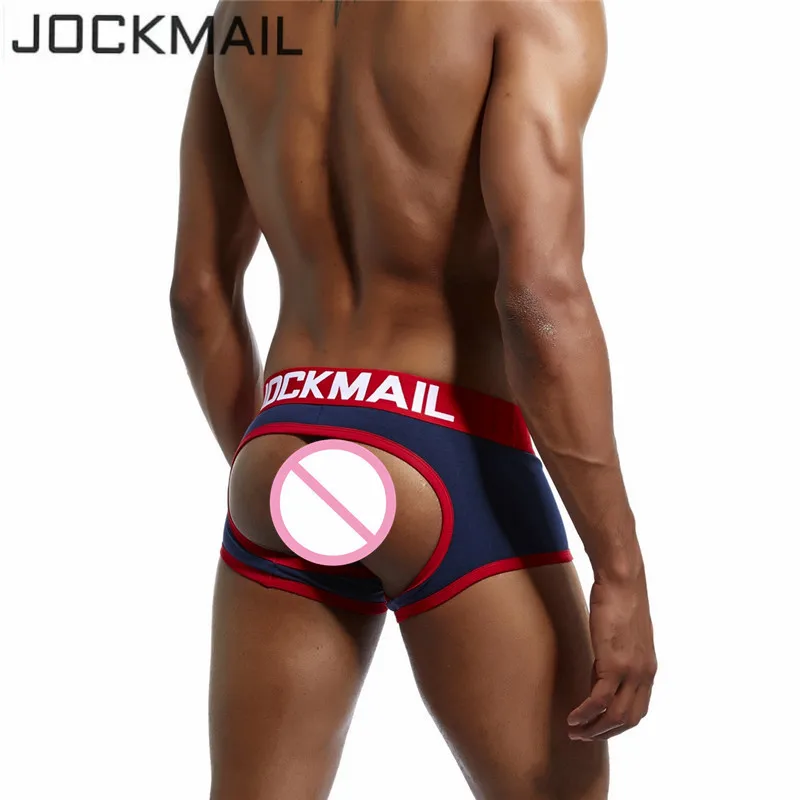 JOCKMAIL, фирменное Мужское нижнее белье, боксеры, шорты для геев, с мешочком для пениса, cueca, боксеры, calzoncillos hombre, мужские боксеры, шорты, трусы для сна