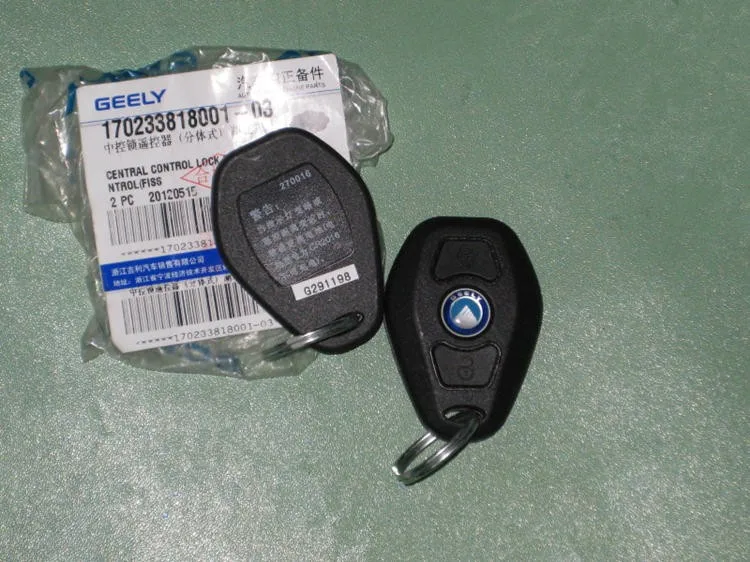 Для Geely, CK, CK2, CK3, автомобильный дистанционный ключ