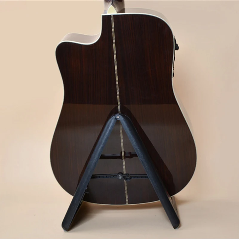 

ABS Black Portable Folding Guitar Stand for Acoustic Guitar