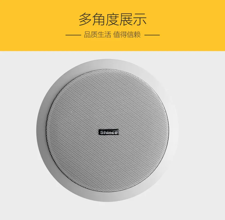 Shinco V2 Беспроводная Bluetooth потолочная акустическая система потолочная фоновая музыка Радио Колонки