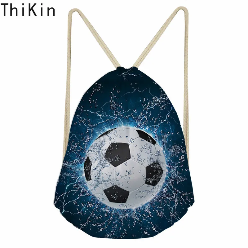 Стильный рюкзак THIKIN для ледяного футбола женщин и мужчин на шнурке путешествий