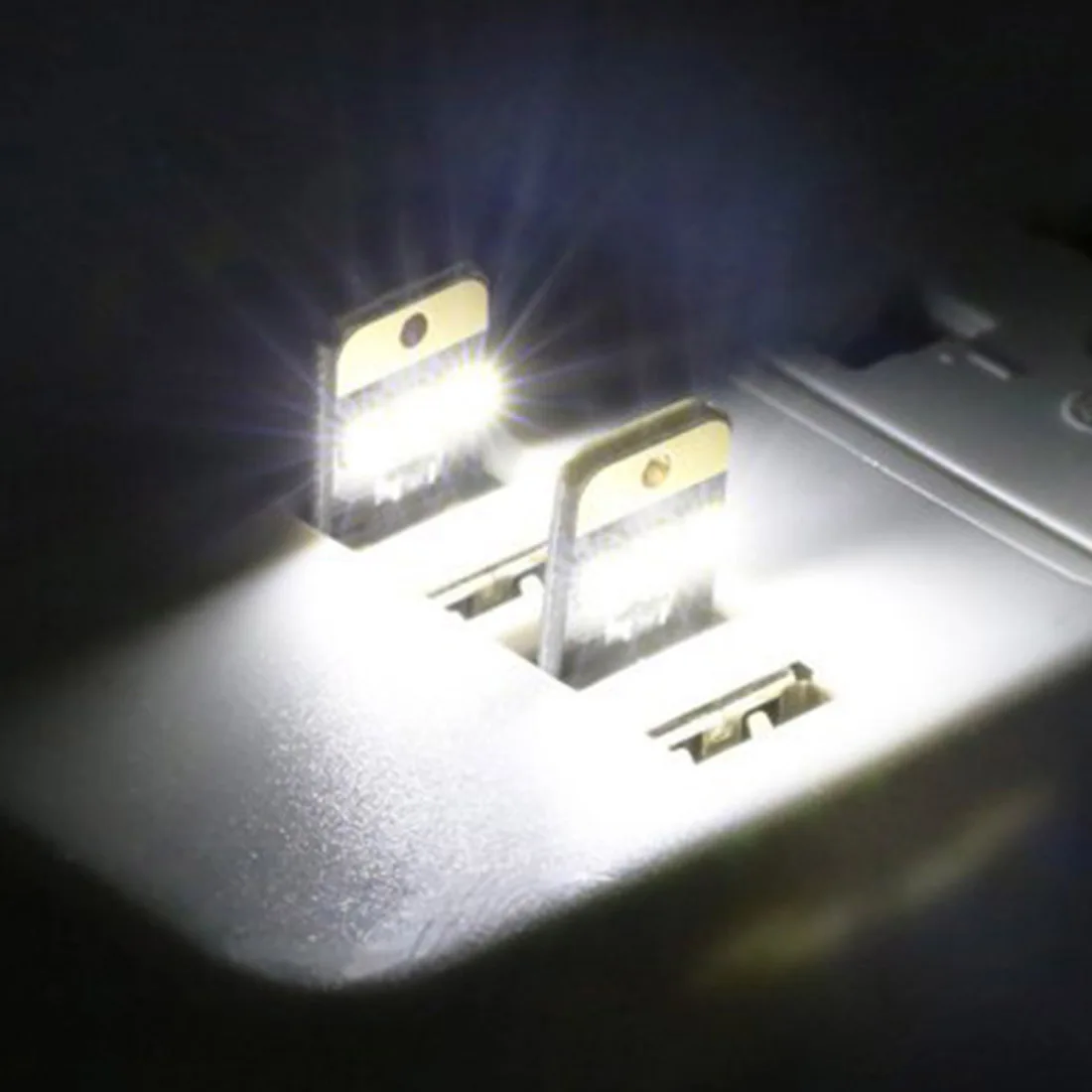 Notebook Reading Light LED USB Lava Computer Lamp Power Bank Book Night Novelty Bulb Finger Touch Adjust Brightness | Лампы и