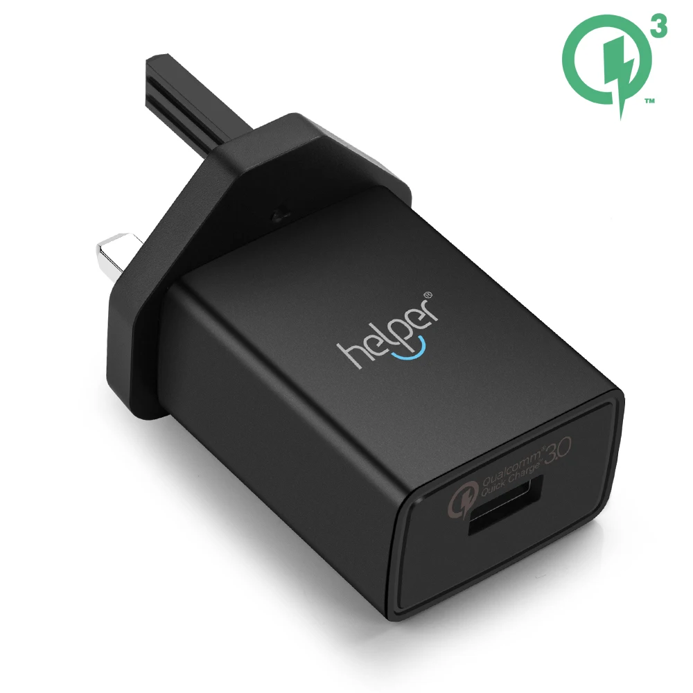 QC 3 0 USB Быстрый Телефон Зарядное устройство Путешествия стены адаптер 18 W QC3.0 FCP
