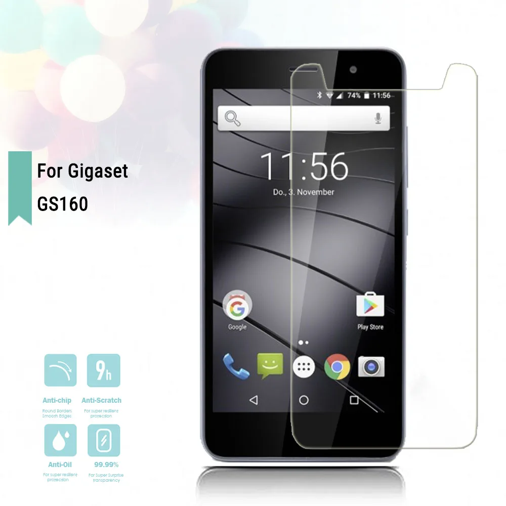 2.5D 0 26 мм Ultra Tempered Стекло для Gigaset GS160 закаленное Экран протектор фильм защитный