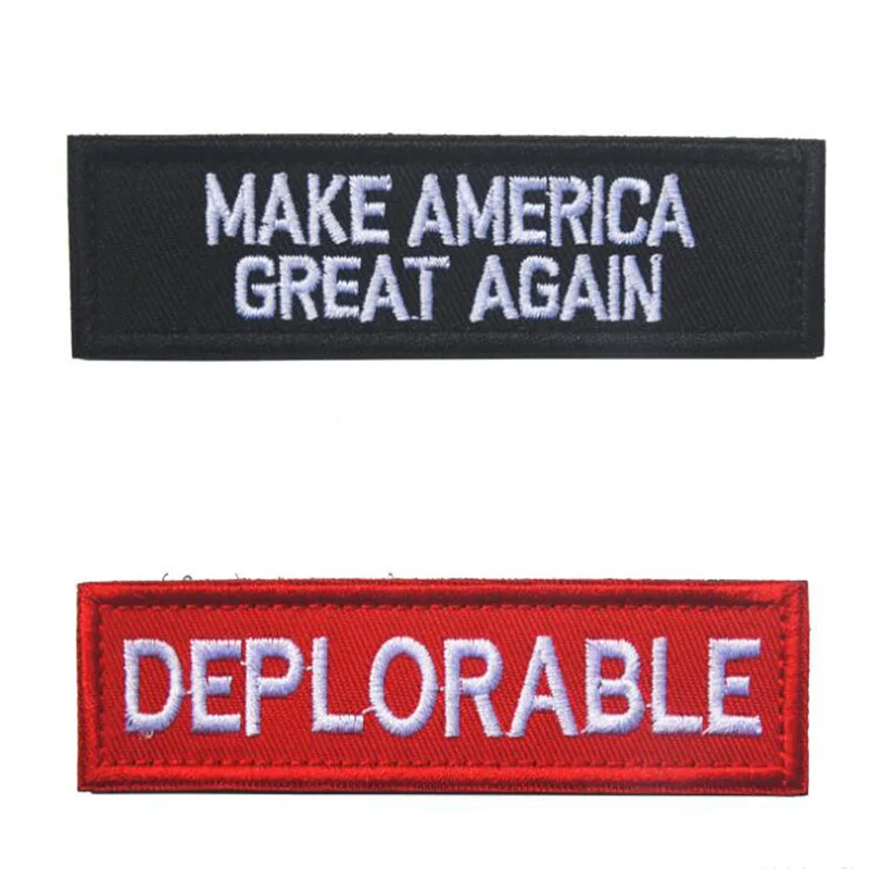 Объемная вышивка в полоску Trump США отличная Пряжка бандажная шапка рюкзак