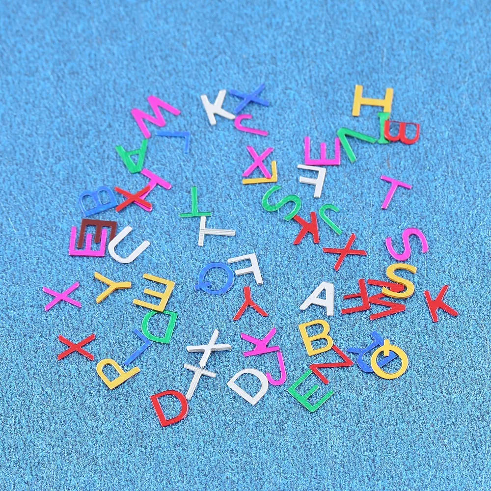 Алфавит с конфетти 6 мм 150 г разные цвета|scatter| |