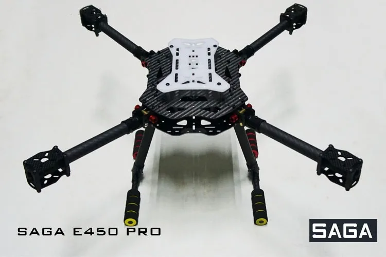 Сага E450 V2 зонт складной гексакоптер 3 K рама из чистого карбона с шасси для DIY Дроны