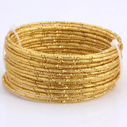 Golden 5M 001 Olingart 5 м/лот 2,0 мм алюминиевая проволока узор золото/серебро Мягкий Ремесло Универсальный гнущийся металл Сделай Сам ювелирное ремесло изготовление - Цвет: Golden 5M 001