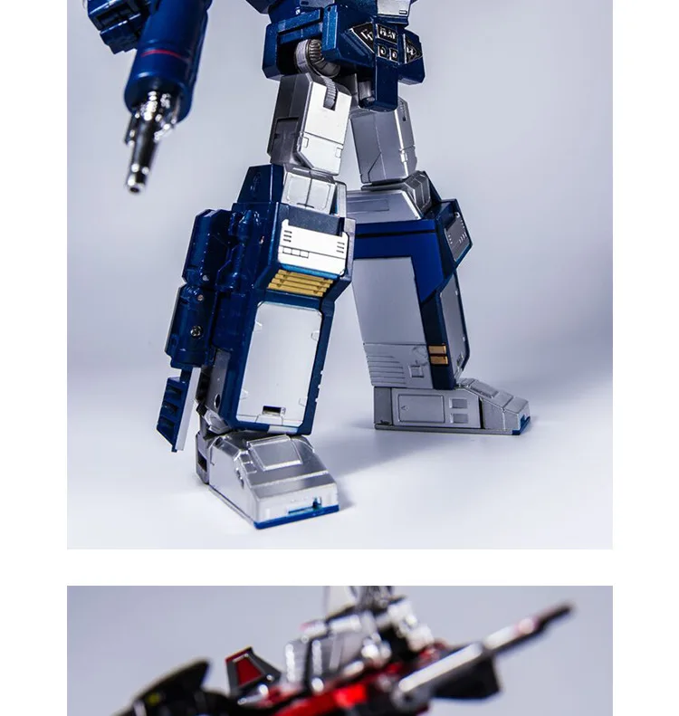 Трансформация THF Soundblaster металлическая часть деформация робот KO MP13 прозрачный soundbave фигурка игрушка Подарки для детей