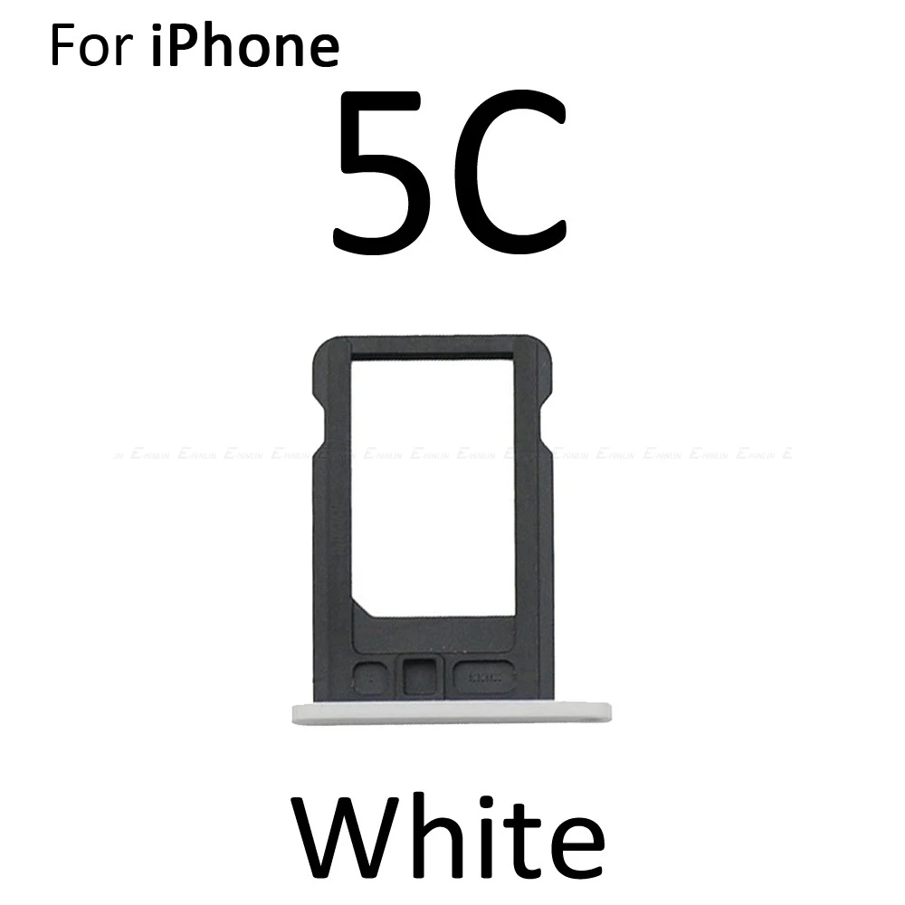 Sim Tray For iPhone 4 4S 5 5S SE 5C Sim Card Slot Holder Adapter Replacement Parts images - 6