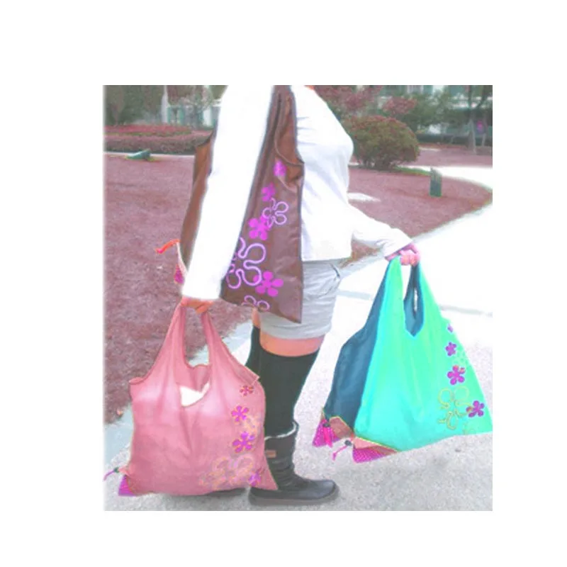 OCARDIAN Cute Recycling bag New Simple Strawberry Fruit Green Folding Convenience Storage Bag Hot sale Women Bag