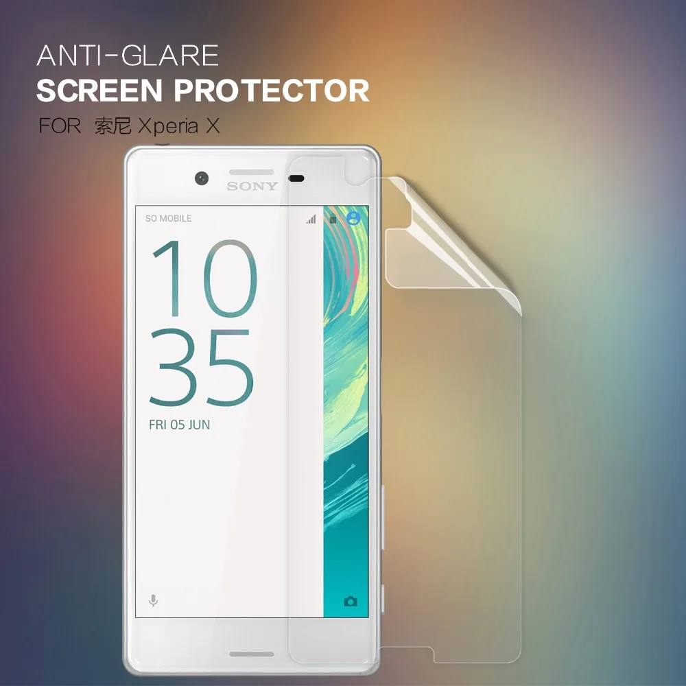 2 шт./лот Защита экрана для Sony Xperia X Оригинальная NILLKIN Матовая пленка Антибликовая
