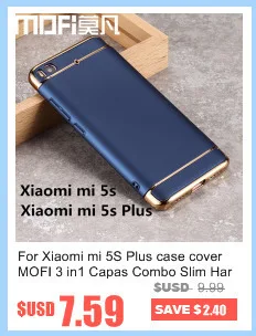 Xiao mi 5S флип-чехол MOFI Xiao mi 5S Роскошный кожаный флип-чехол s с держателем mi 5S защитный чехол coque 5,15''