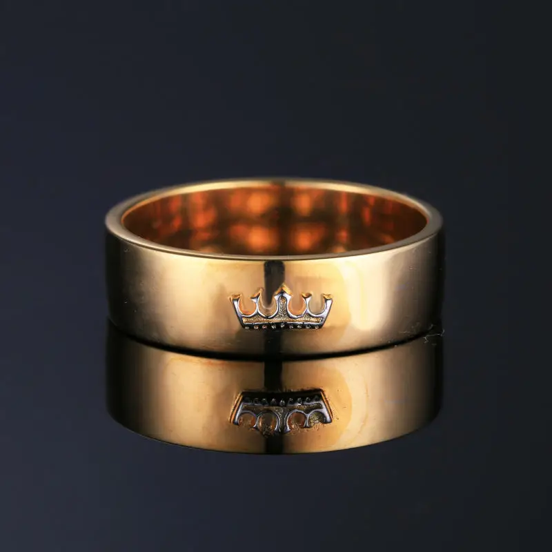 JewelryPalace Корона Юбилей кольцо 925 пробы серебро 18 К розового золота ювелирные