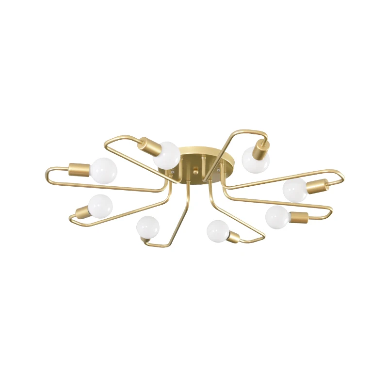 Retro Industrial Loft Nordic Pipe Wrought Iron Ceiling Light Lamp for Home Decor Restaurant Dinning Cafe Bar Room | Лампы и освещение