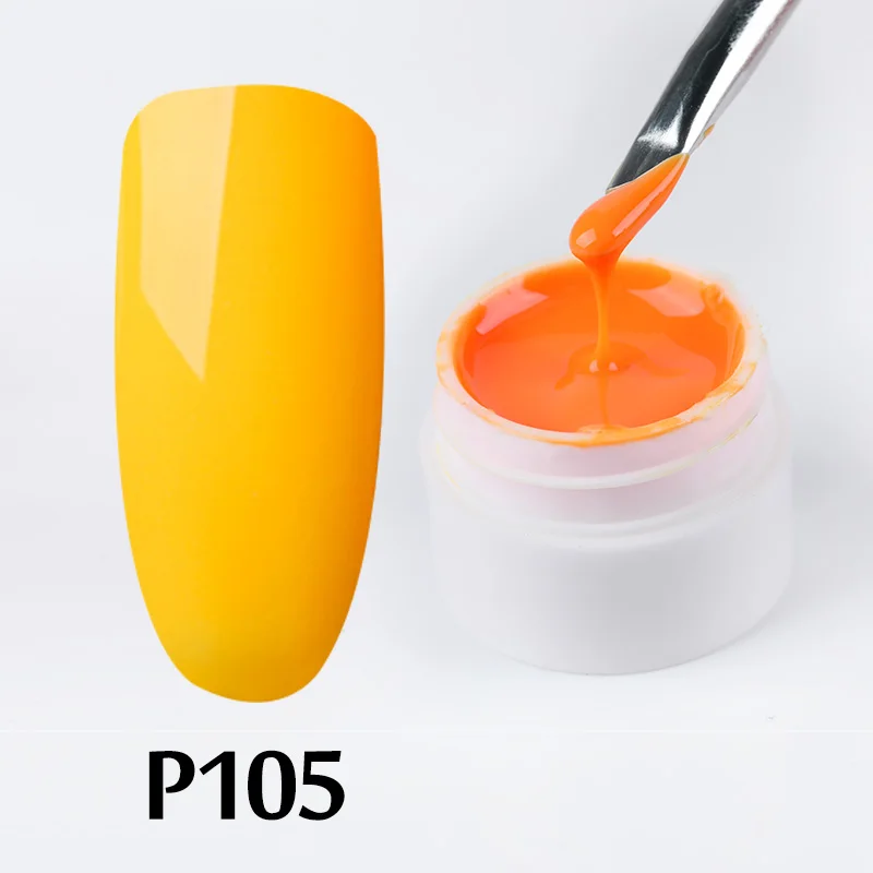 P105 Gelfavor УФ-гель для ногтей, алмазная краска, полуперманентный Набор ногтей для маникюра, геллак, грунтовка, гибридные лаки для дизайна ногтей, верхнее покрытие - Цвет: P105