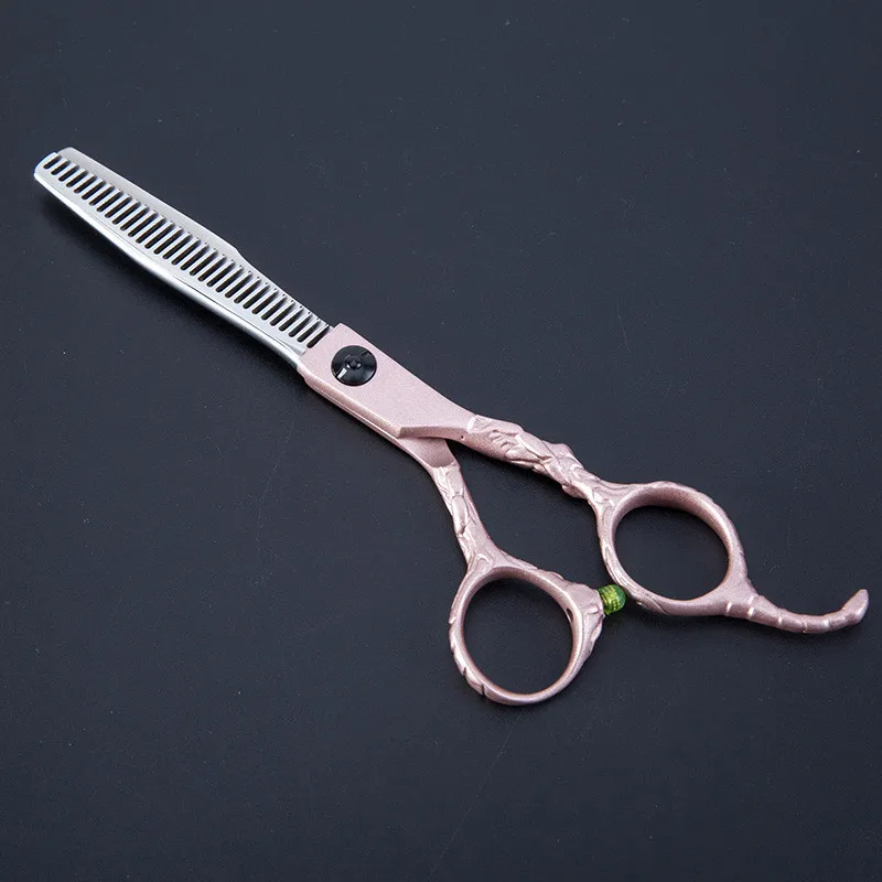 Профессиональный Япония 440C ЗОЛОТОЙ СКОРПИОН ножницы для волос парикмахера