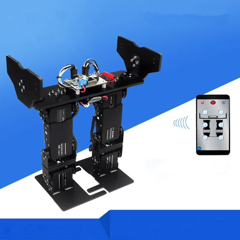 LS 6B 6 степеней свободы бипедальный крест ножной робот кронштейн Сделай Сам