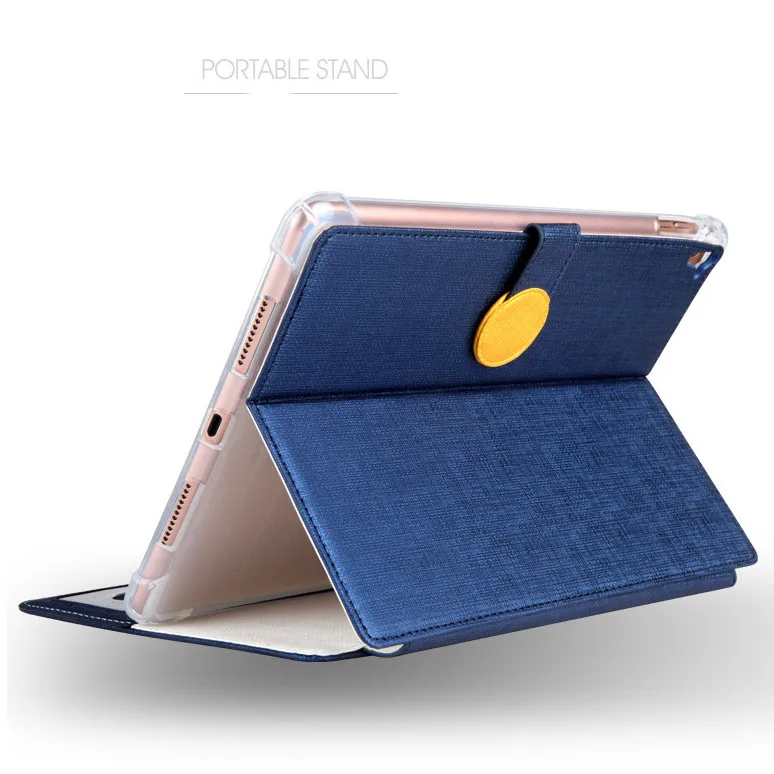 Роскошные ткани кожаный чехол Smart для Apple iPad Pro 9 7 ''принципиально Авто