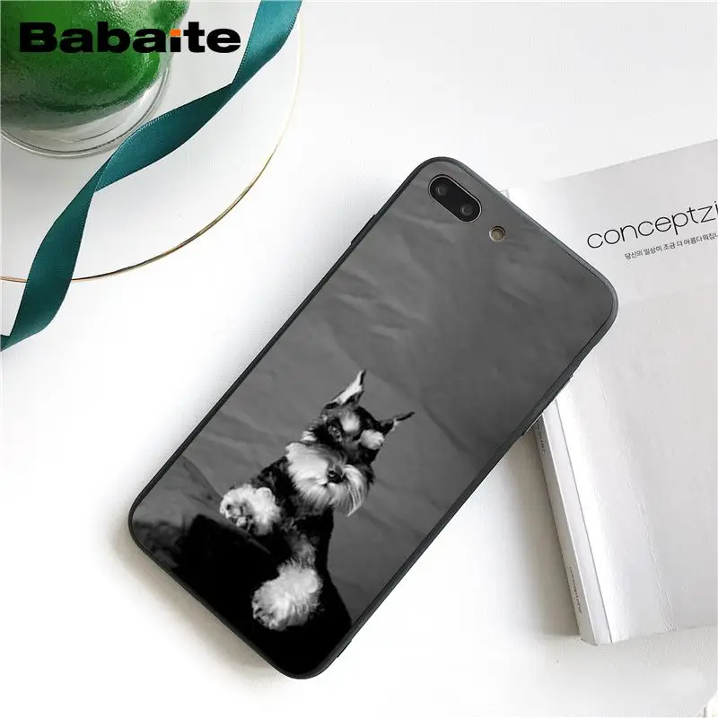 Babaite чехол для телефона с милыми собаками Шнауцер для iphone 11 Pro 11Pro Max 8 7 6 6S Plus X XS MAX 5 5S SE XR - Цвет: A15
