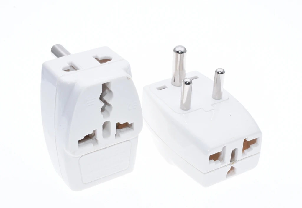 South Africa plug adapter Type D 3 position convert to 1 outlet Multi travel charge power India Kenya Nepal Pakistan NEW | Обустройство