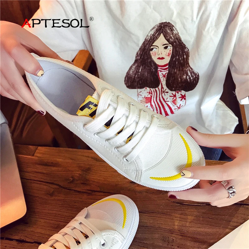 APTESOL женщина вулканическая обувь женская уличные модные дышащие кроссовки