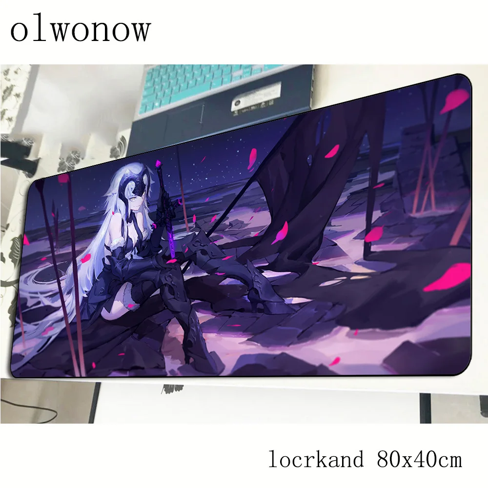 Fate коврик для мыши 800x400x3 мм милый игровой коврик для мыши геймерский коврик массовый игровой с узором компьютерный стол padmouse клавиатура большие игровые коврики