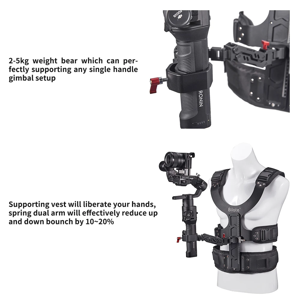 Подвесная система DIGITALFOTO THANOS пружинный амортизатор и жилет Steadicam для DJI RoninS/SC/RS2