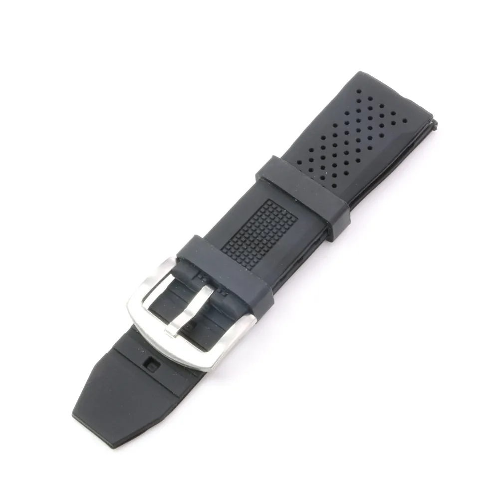 Ремешок силиконовый для мужских наручных часов Way Deng спортивный ультрамягкий