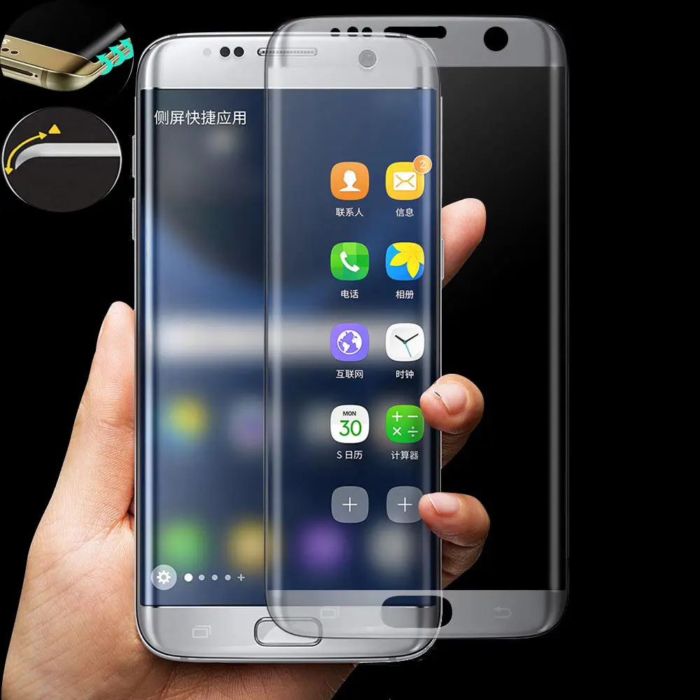 Tempered Glass For Samsung Galaxy S6 S7 Edge S8 S9 S10 SE Plus 3D Full Coverage Screen Protector Flim Cover Note 8 9 |