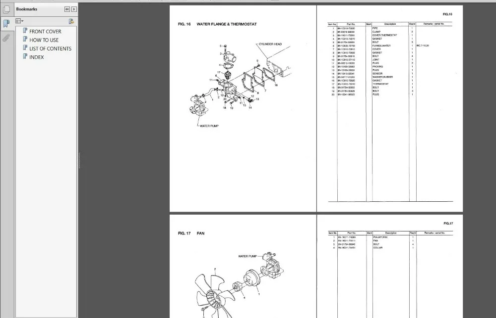 Все запчасти для вилочного погрузчика TCM Каталог 2019 | Автомобили и мотоциклы