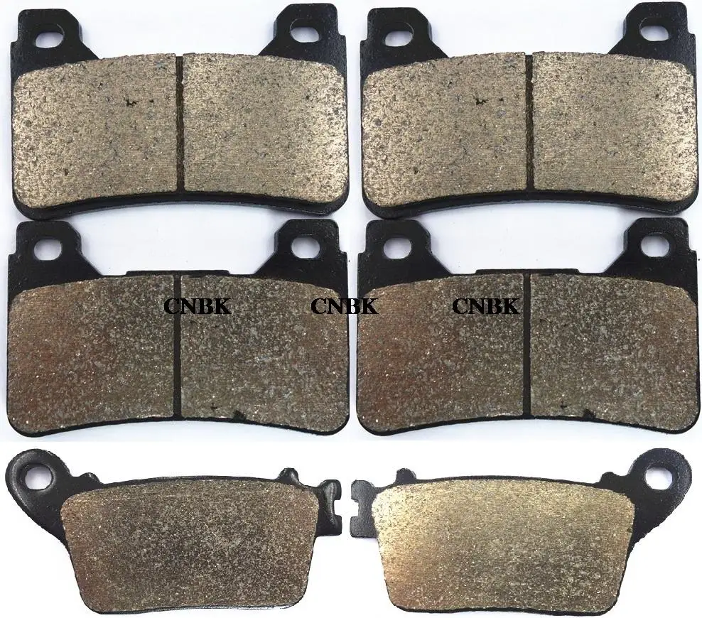 Copper Set Дисковые Тормозные колодки для HONDA CBR 1000 RR Fireblade CBR1000RR 1000RR 2006 2007 2008 2009 2010 2011 2012 2013 - Цвет: Copper Set