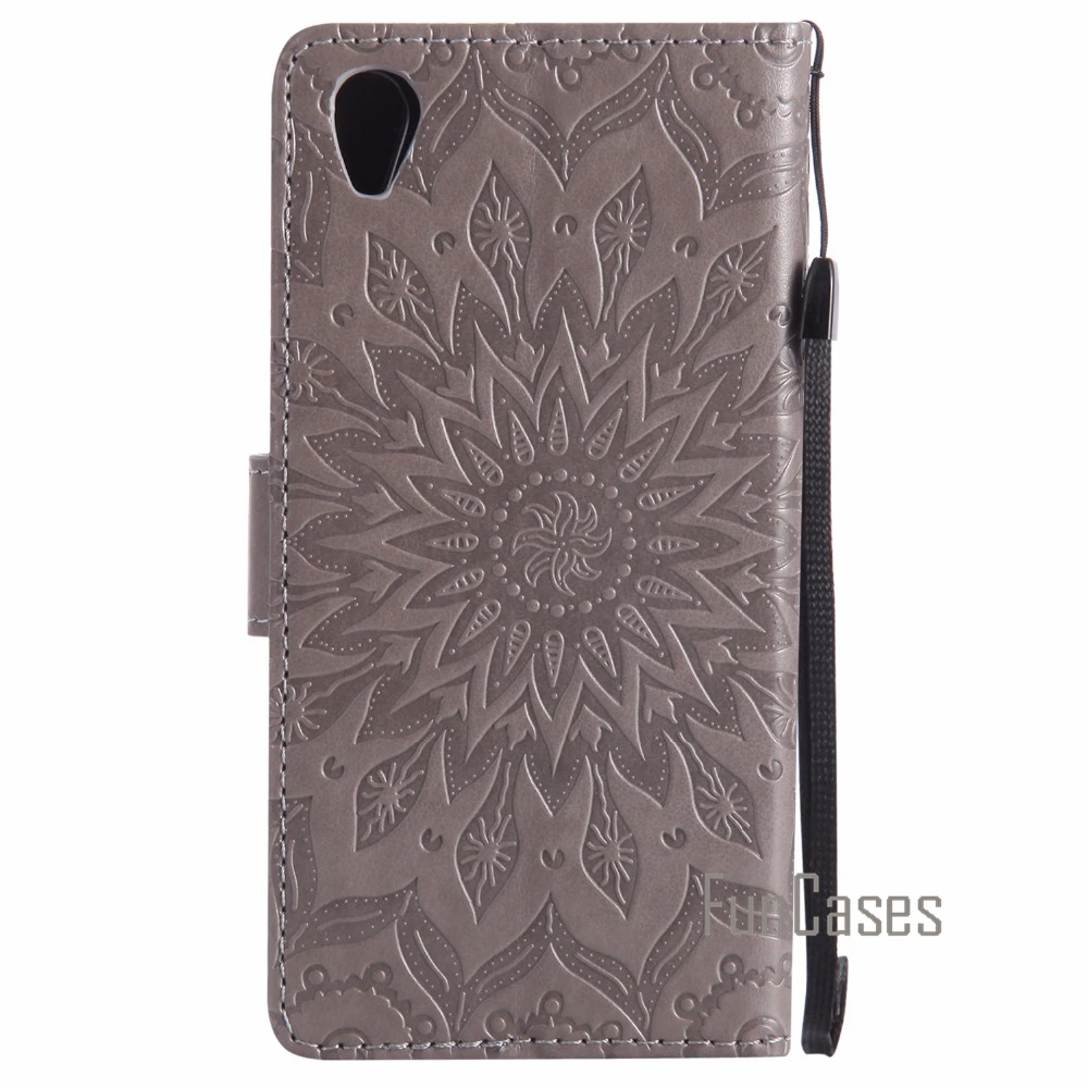 Рельефный чехол с изображением цветов и СПС coque sony Xperia M4 Aqua fundas крышка E2306 E2333 E2353 5