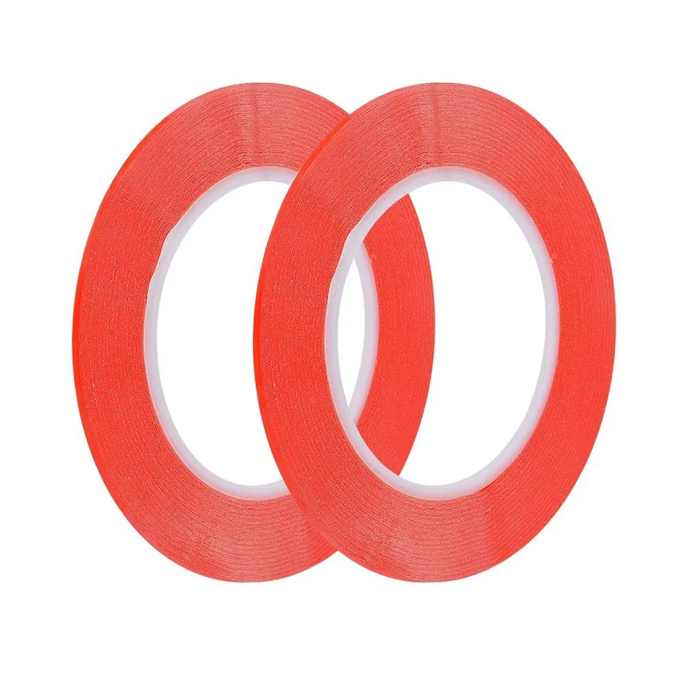 Красная пленка двусторонняя клейкая прозрачная лента высокая липкость для iphone