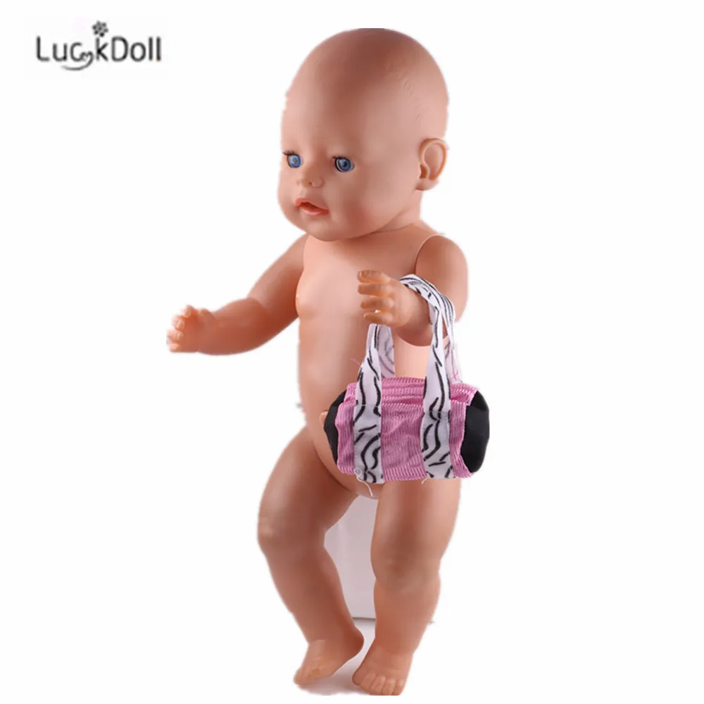 LUCKDOLL симпатичная сумка сумка-мессенджер подходит для 18-дюймовых американских
