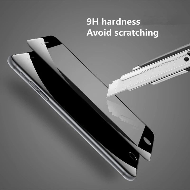 3D All-glass hard-edge tempered glass for iphone6/6s/7/8/8 plus phone screen protector Color film | Мобильные телефоны и